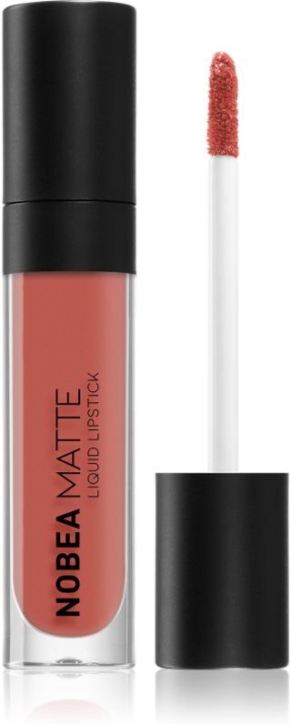 NOBEA Day-to-Day Matte Liquid Lipstick liquid matt lipstick shade Rosewood #M03 7 ml