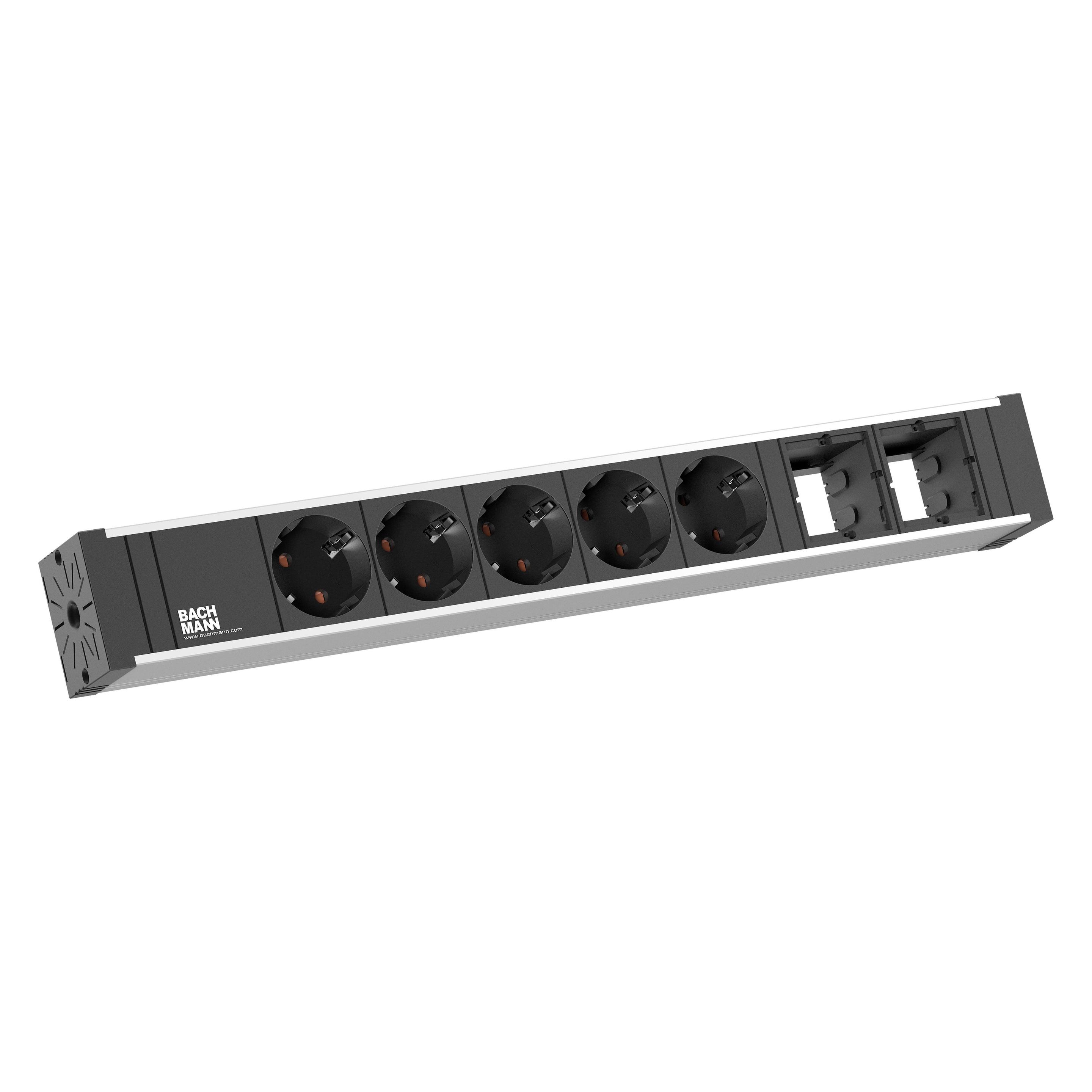 Bachmann UNIVERSAL Verlängerungsschnur (5x, CEE 7/3, 3 m) (922.0181)