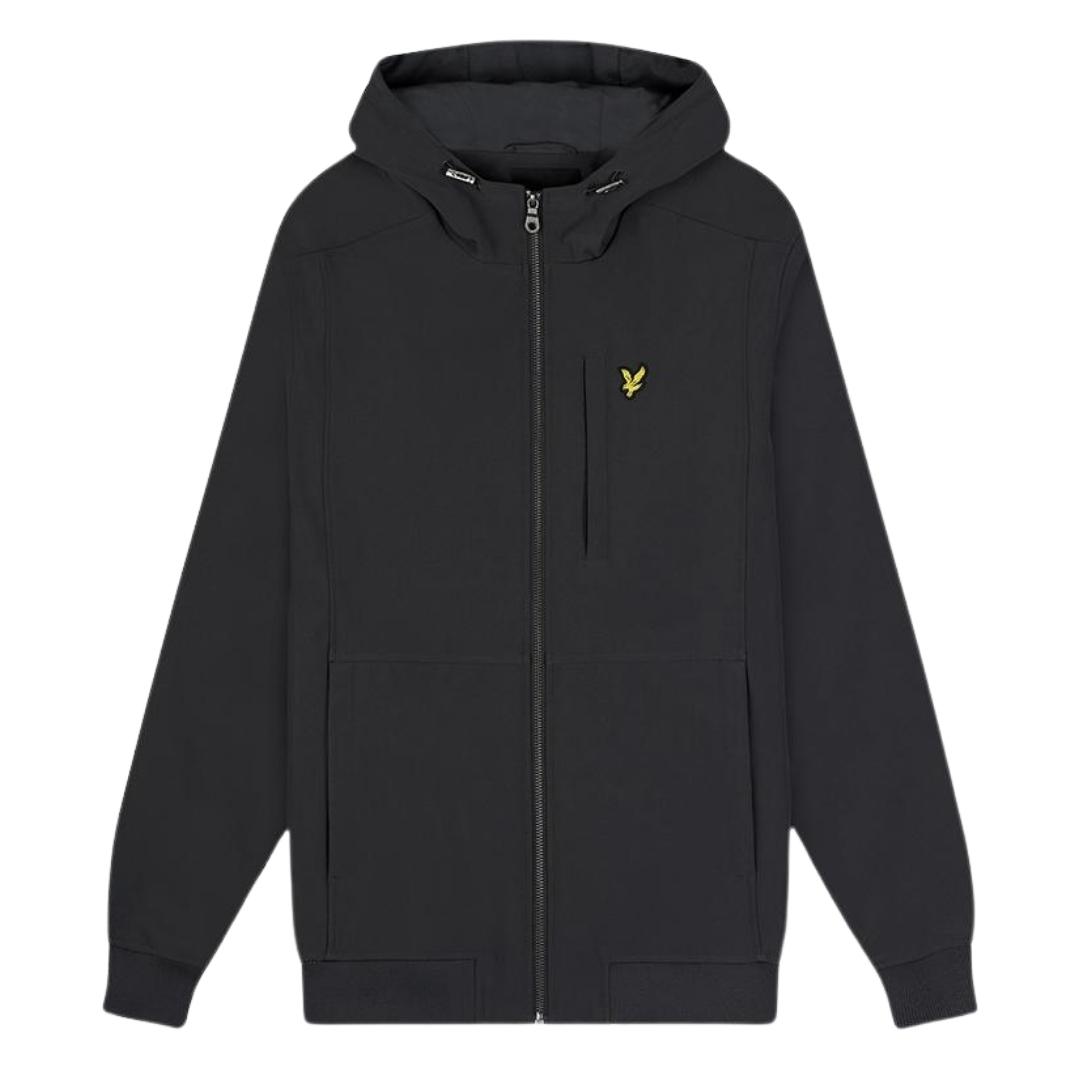 Lyle & Scott-merk gunmetal grijs softshell jack