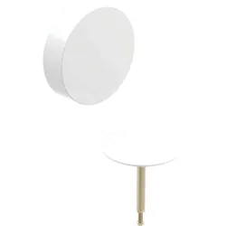 Geberit Fertigbauset d52, für BW-Ablauf mit Drehbetätigung, weiss