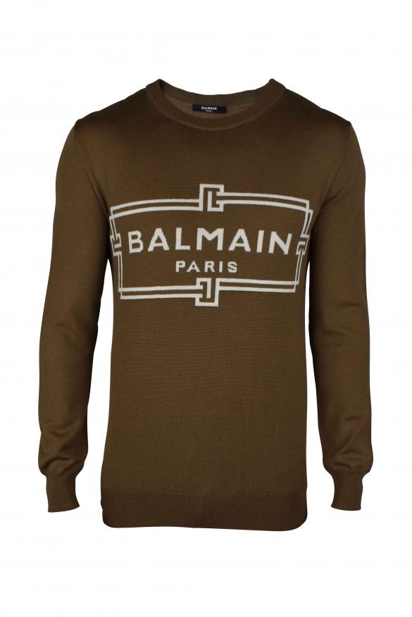 Balmain Pullover Kaki