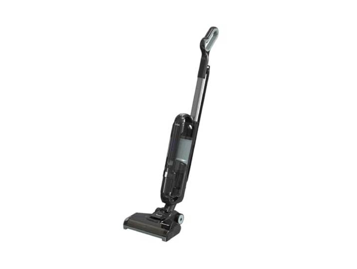 Livoo - CLEAN'UP Aspirateur Balai Laveur Filaire DOH143-2 en1\, 600W\, 2 réservoirs\, Noir