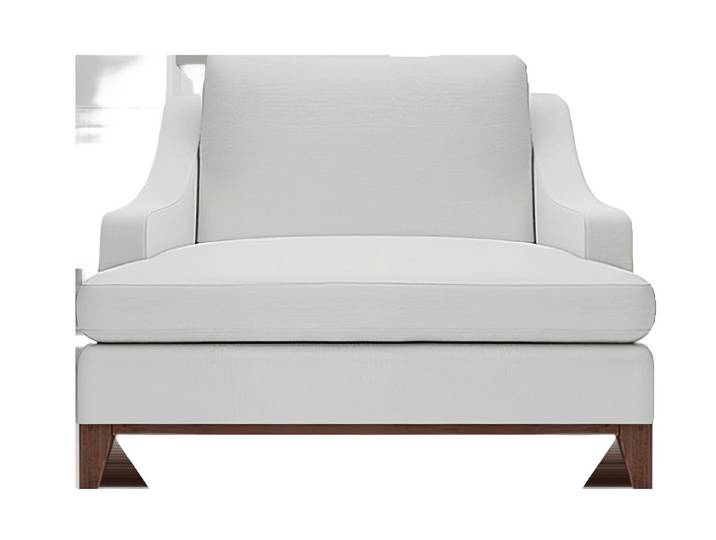 Xlmoebel Sessel Designer-Sessel in Weiß mit modernem Design und hohem Sitzkomfort (Sessel), Hergestellt in Europa