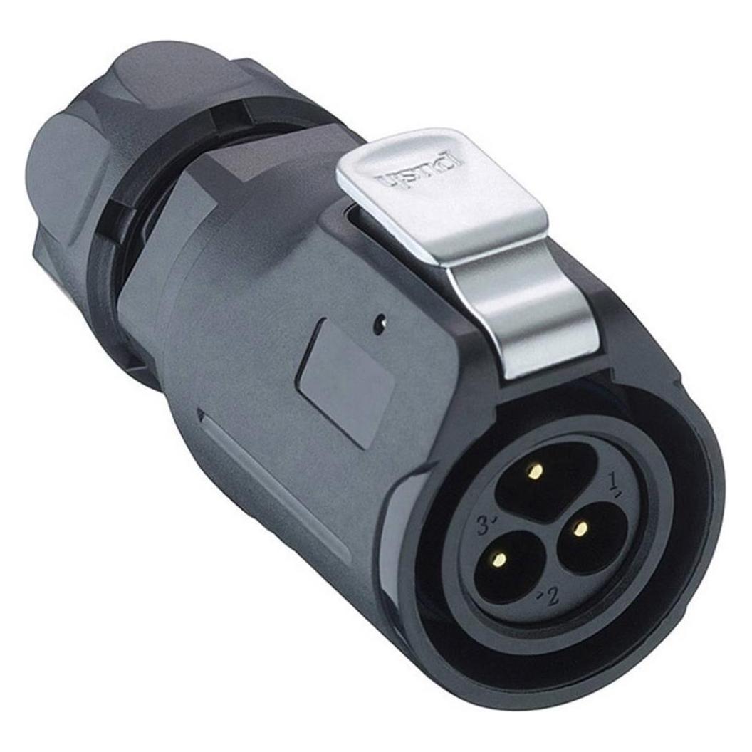 Lumberg 0251 04 Rundsteckverbinder Stecker, gerade Gesamtpolzahl: 4 1 St. (0251 04)