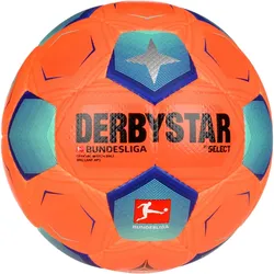 DERBYSTAR 2. Bundesliga Brillant APS High Visible Winter Fußball Spielball 2023/24