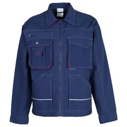 Bundjacke "BASALT" - 27 - marine/rot