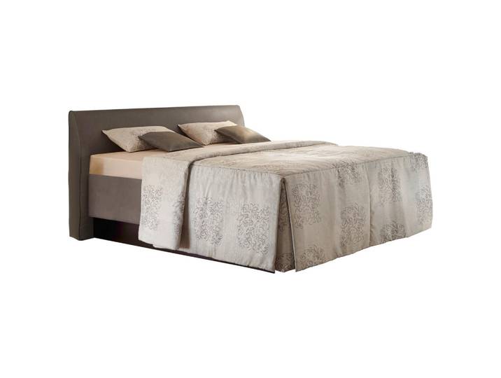RUF Betten Polsterbett, Grau, H2, Höhe ca. 26 cm, 180x200 cm, Über- und Sondergrößen erhältlich, schadstoffgeprüft, alternative Größen erhältlich,gepolstertes Kopfteil, Stoffauswahl, in verschiedenen erhältlich,Über- verstellbar, erhältlich, Schlafzimmer, Betten, Polsterbetten