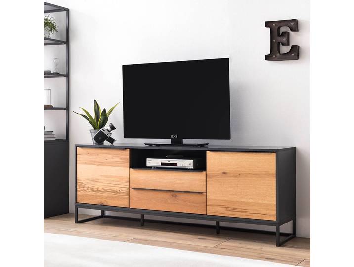 Buffet II 184 x 69 x 40cm Marron/Gris