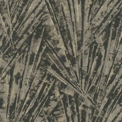 Galerie Wallcoverings Air Collection Fan Palm Textured Metallic Wallpaper Roll