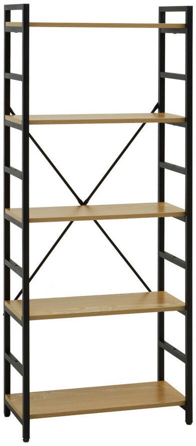 Borough Wharf Tallant 60 cm W Shelving Unit Light Yellow 151cm H X 60cm W X 28cm D