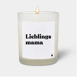 Chatty Candles, Duftkerzen, Duftkerze Woody Lieblingsmama