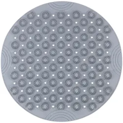 Duschmatte (BT 55x55 cm) - grau - BT 55x55 cm