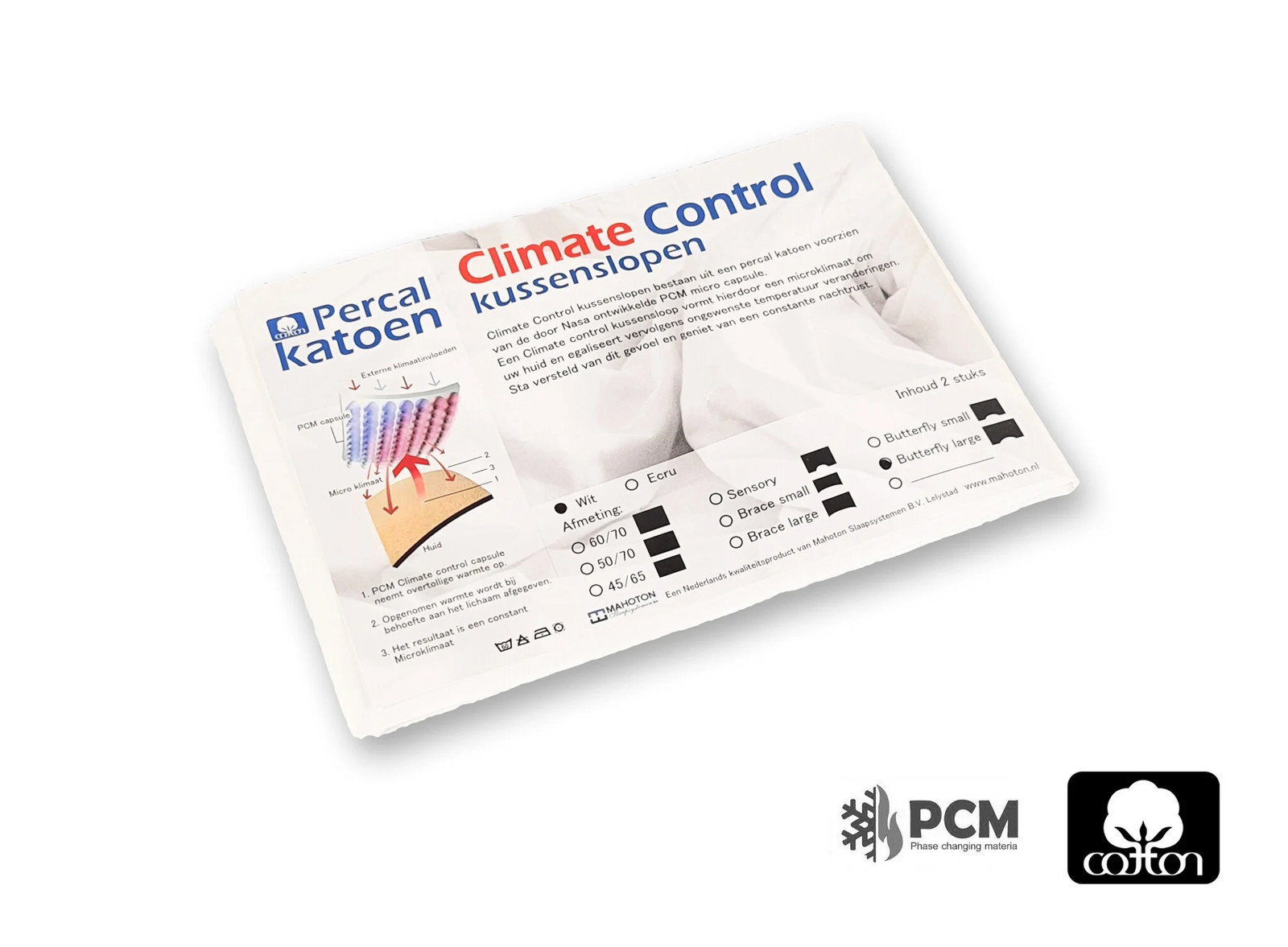 Mahoton Climate Control kussensloop voor volwassenen