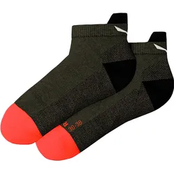 Salewa, Damen, Sportsocken, Mountain Trainer Merino Füsslinge Frauen (S), Schwarz