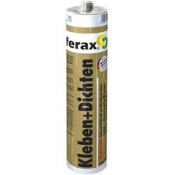 FERAX Kleben+Dichten MS-Spezialkleb- und Dichtstoff, glasklar, 290ml