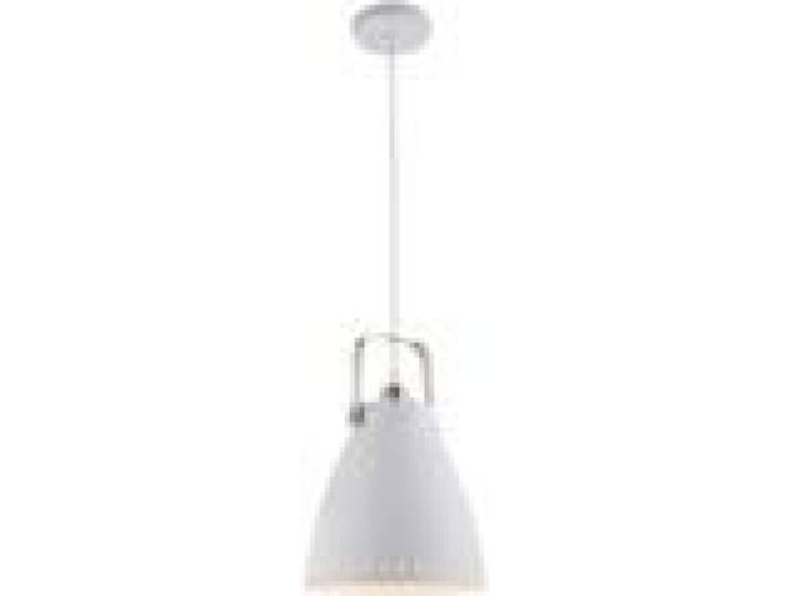 Eva Leuchten Direkt Luminaire Suspendu\, Blanc 1xE27 60W Éclairage Intérieur\,