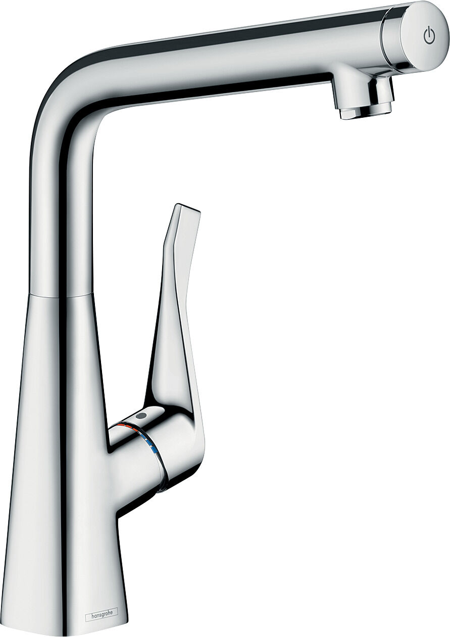 Hansgrohe Metris mitigeur d'évier 14785000 1jet, 5,7 l/min, chromé