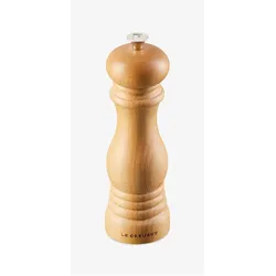 Le Creuset Pfeffermühle - Höhe 21cm, Pfeffermühle + Salzmühle, Braun