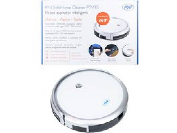 Robot aspirateur intelligent PNI SafeHome Cleaner PTV35 WiFi 30 W Tuya Smart
