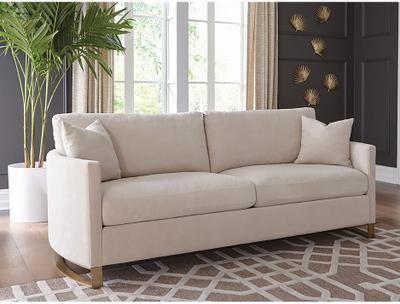 Coaster Corliss Upholstered Curved Track Arm Sofa