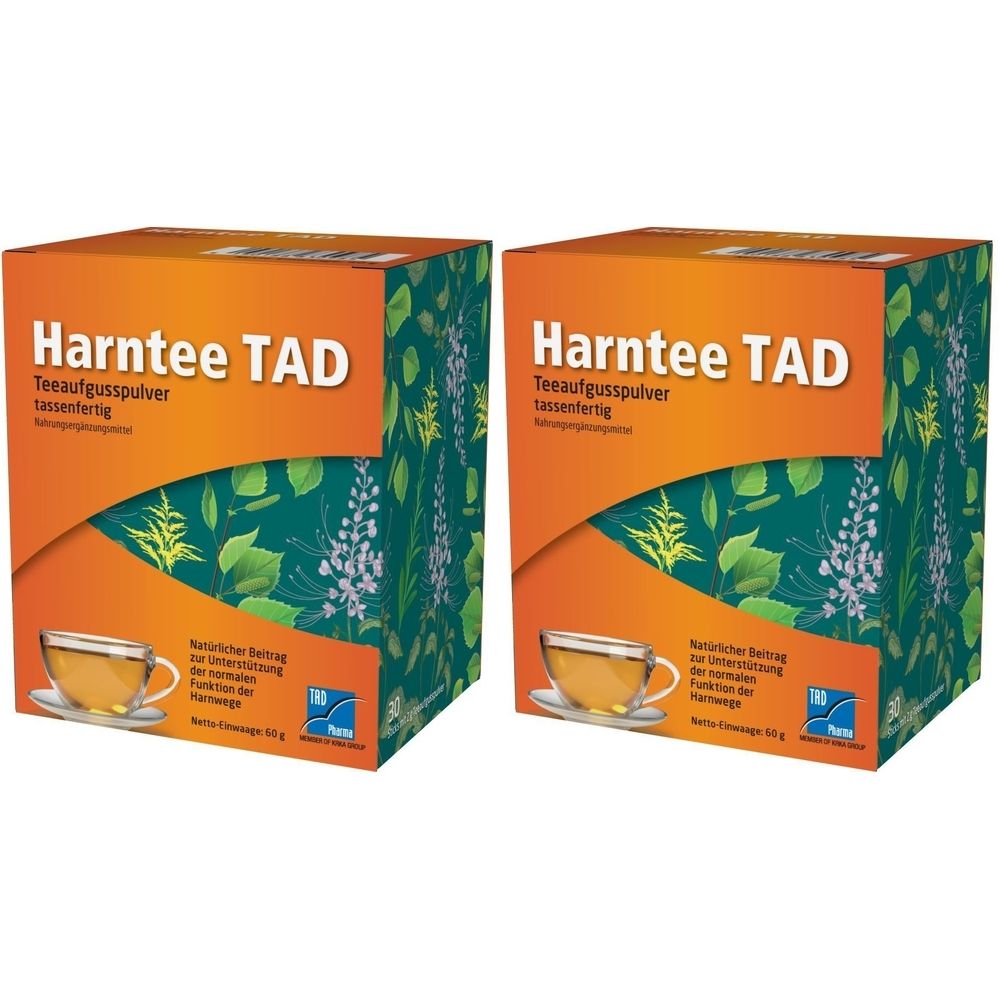 Harntee TAD Sticks Teeaufgusspulver x2 2x30x2 g Granulat