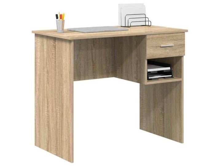 (Vente Chaude)Meuble ordinateur/Bureau PC - CLOUD - Cabinet de Bureau Chêne Sonoma 90x49x75 cm - Bois d'ingénierie 9337908