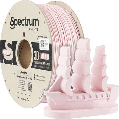 Spectrum Filaments 80709 Pastello PLA Filament PLA Matt 1.75mm 1000g pink pastel, Pink, Pastell 1St.