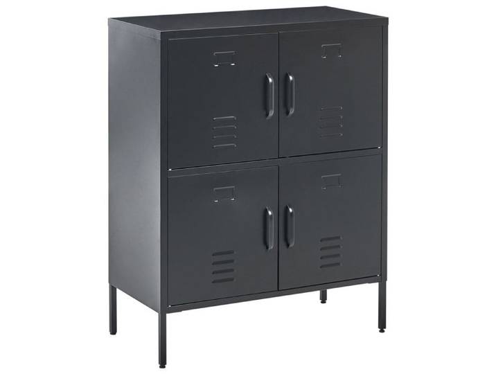 Meuble de rangement HOLBECK Métal Noir