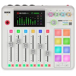 Rode RODECaster Pro II white Podcast-Studio