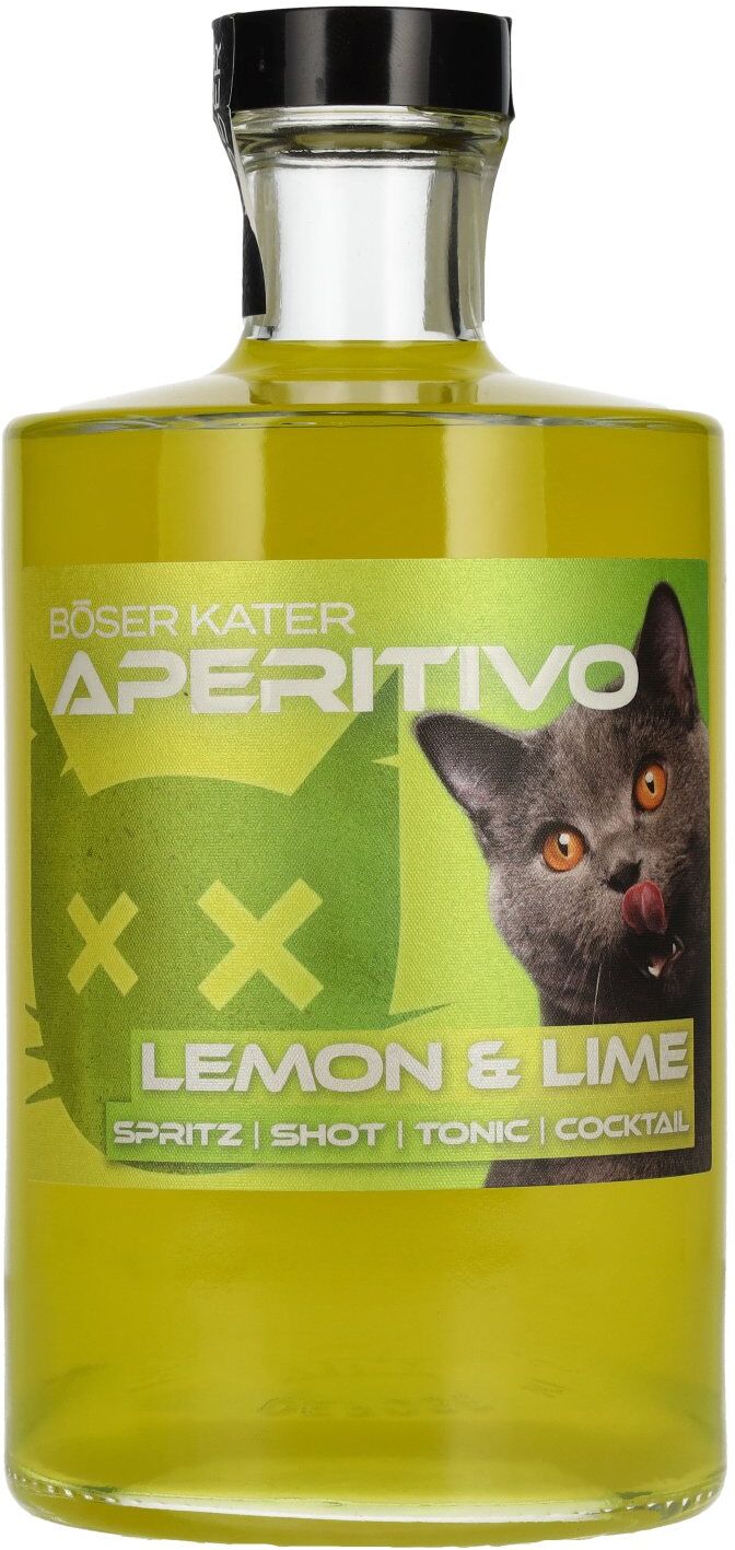BÖSER KATER Aperitivo Lemon & Lime 15% Vol. 0,5l