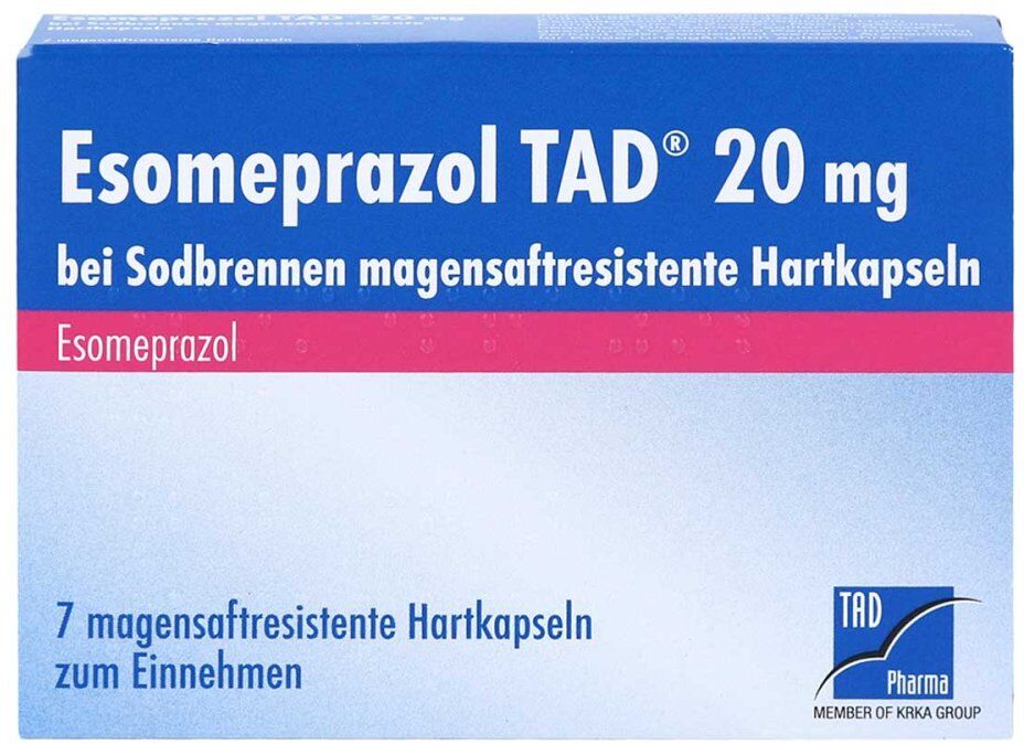 Esomeprazol TAD 20mg bei Sodbrennen