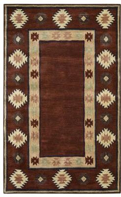 Alora Decor Ryder Hand-tufted Southwestern Wool Rug.