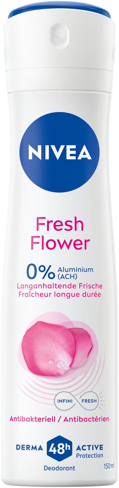NIVEA Fresh Flower Deo-Spray 150,0 ml 6545947006