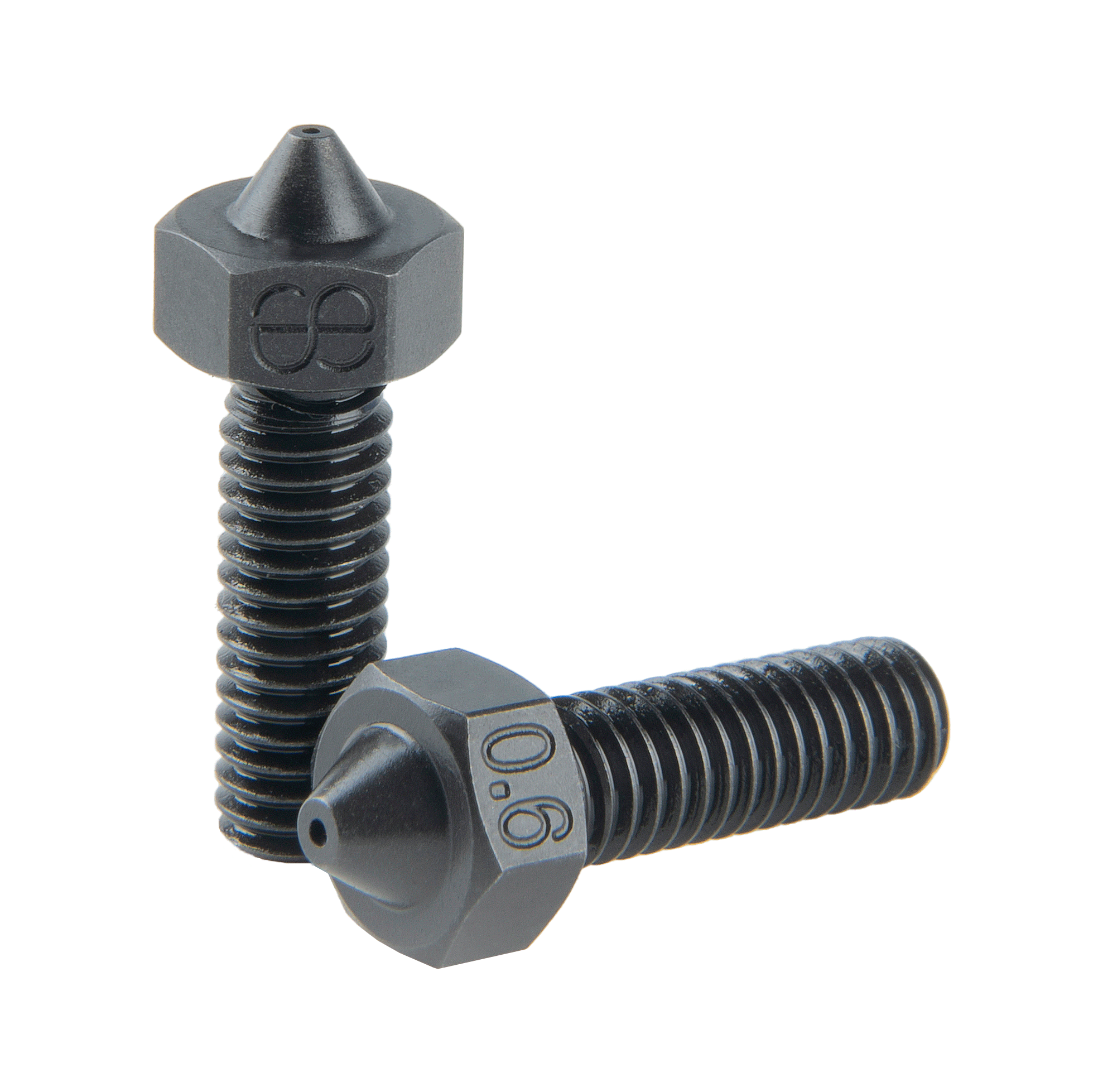 DropEffect XG M4 Threaded Hardened Steel Nozzle 0.6/1.75mm 1126-02A-04-04-00