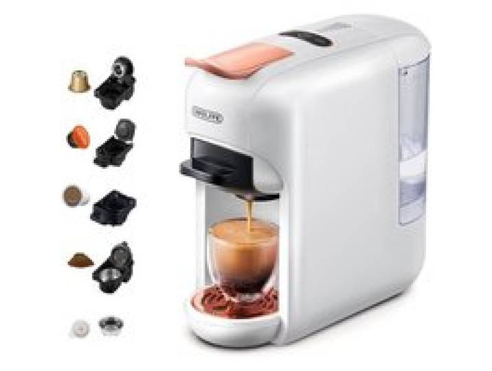 Machine à café dosette - GENERIQUE - MK-606 - 5-en-1 - 19 bars - Compatible K-Cup/Nespresso/44mm