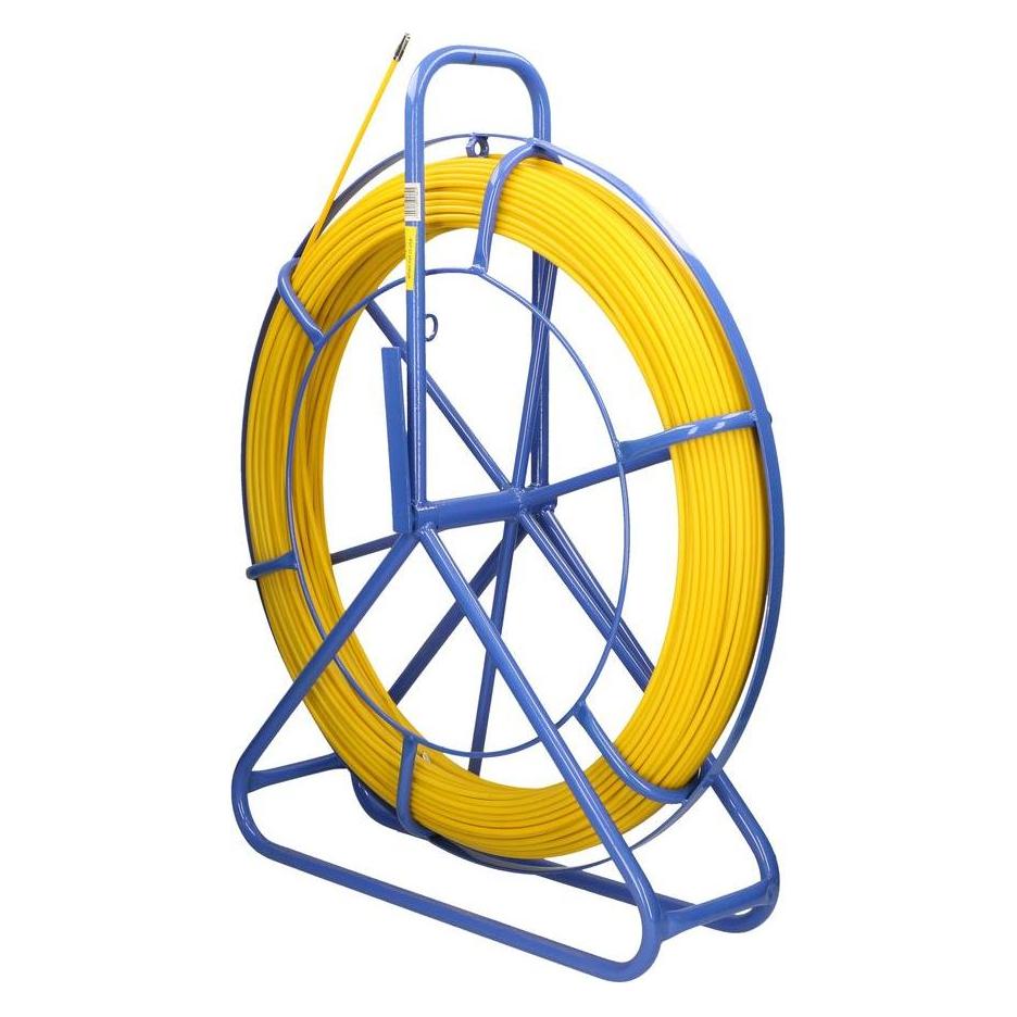 Extralink Pilot 4.5mm 25m | Cable pulling rod | glass fibre FRP, d. 4.5mm, l. 25m, yellow (EX.30875)