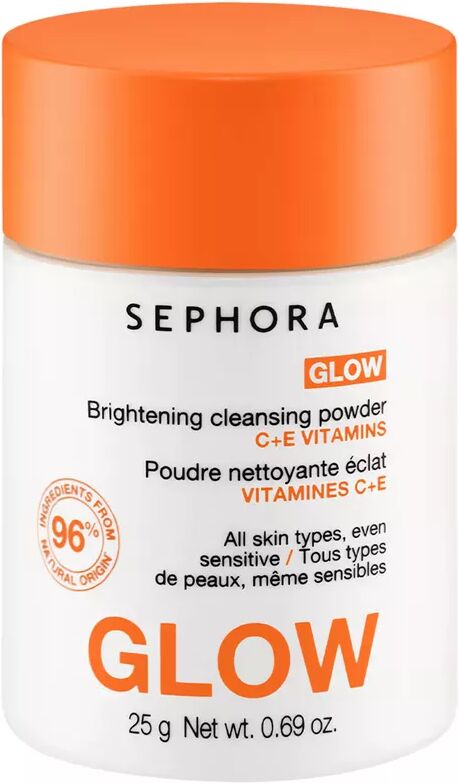 SEPHORA - GLOW - Reinigungspulver mit Vitamin C+E für mehr Strahlkraft, 25 g, Fantasie