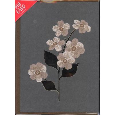 Diy Card, Magnolie, Dunkelgrau