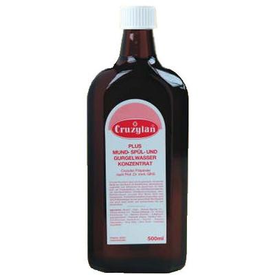 Cruzylan Plus Mund-/Spül- u.Gurgelwasserkonzentrat 500 ml Tropfen