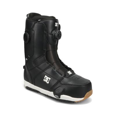 Snowboardboots DC SHOES "Control Step On" Gr. 10, schwarz, weiß, Schuhe, Herren, 10 (43), Obermaterial:95.08% Synthetikmaterial, 4.92% Textil.