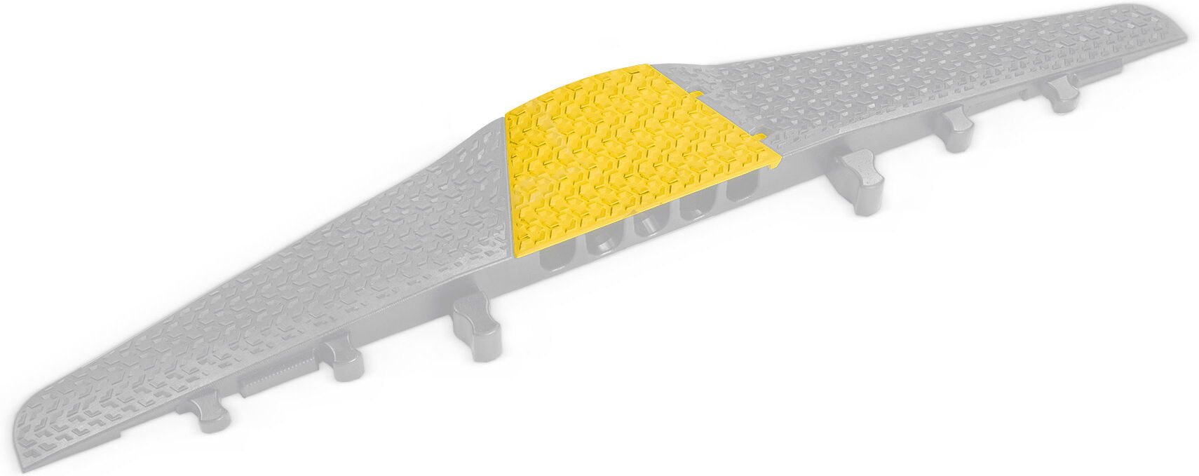 Defender Midi 5 2d Adapter To Mini Female Lid   Yellow - Ersatzdeckel   Für Midi 5 2d Adapter