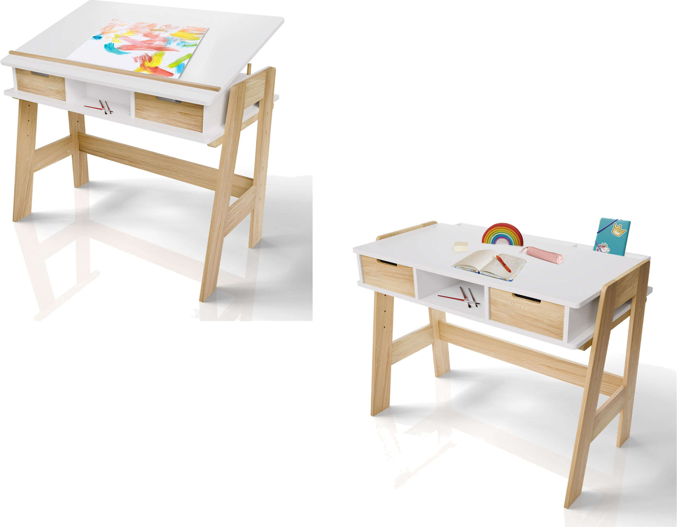 JUSKYS Kinderschreibtisch
