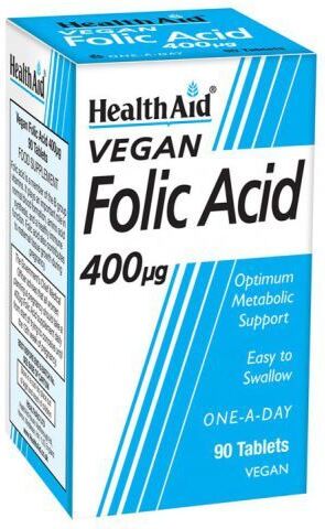 HealthAid Folic Acid 90Comp. Health Aid