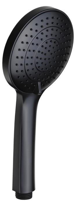 SAT Handdouche B-Way, 3-voudig, zwart, model SATBSRSKBW