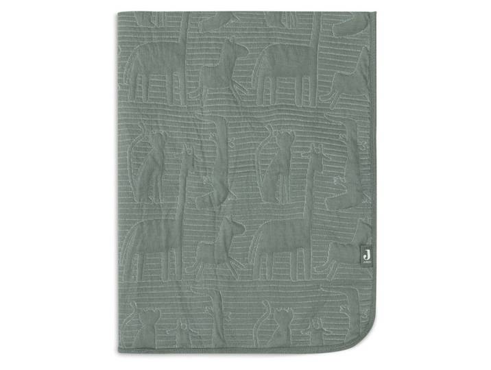 Babydecke Jungle Jambo Ash Green