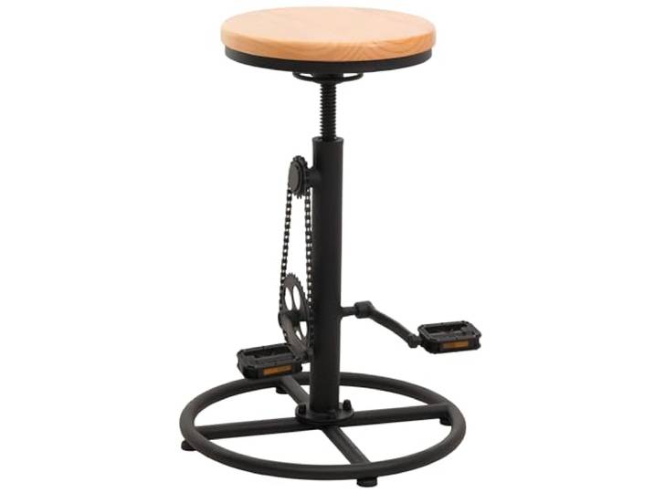 Mendler Barhocker HWC-N19 Metall - Natur