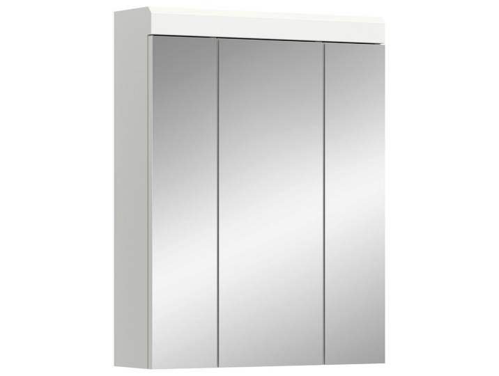 Spiegelschrank SCOUT Weiß Hochglanz ca. 60x79x18 cm