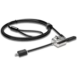 Lenovo Kensington MiniSaver cable lock, Notebook Security, Schwarz, Silber