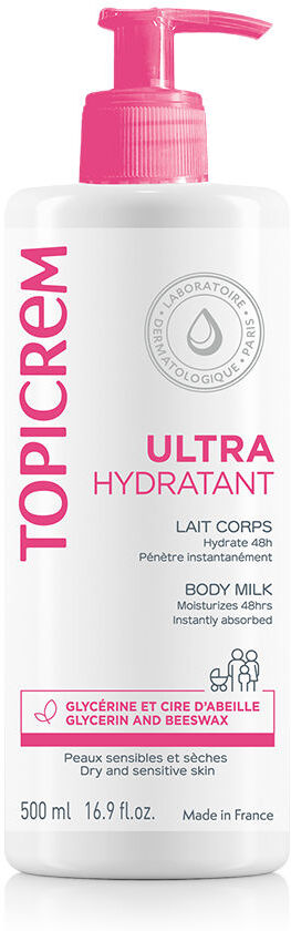 Topicrem Uh leche ultra hidratante corporal 500 ml