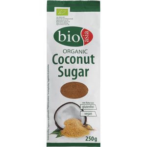bioasia Zucker brauner Kokosblütenzucker, BIO, lose, 250g